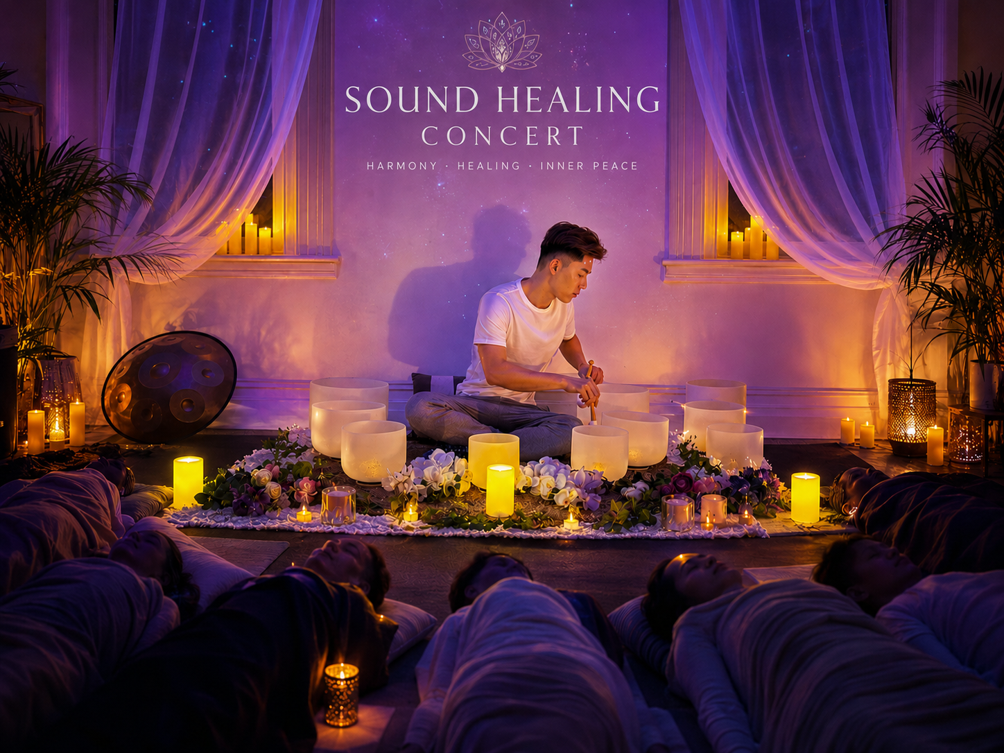 Moon Bath sound healing concert at Mystic Wellness Petersham